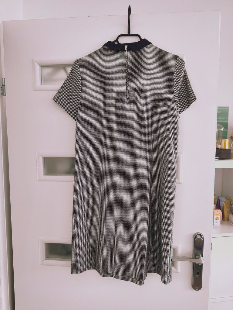 Sukienka pepitka Zara XS