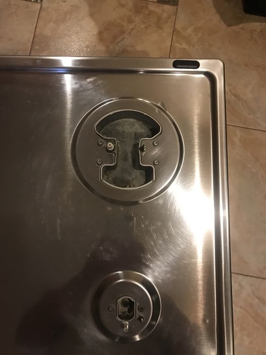 Продам газовуюпанель whirlool бу нержавейка ширина 58 высота 51