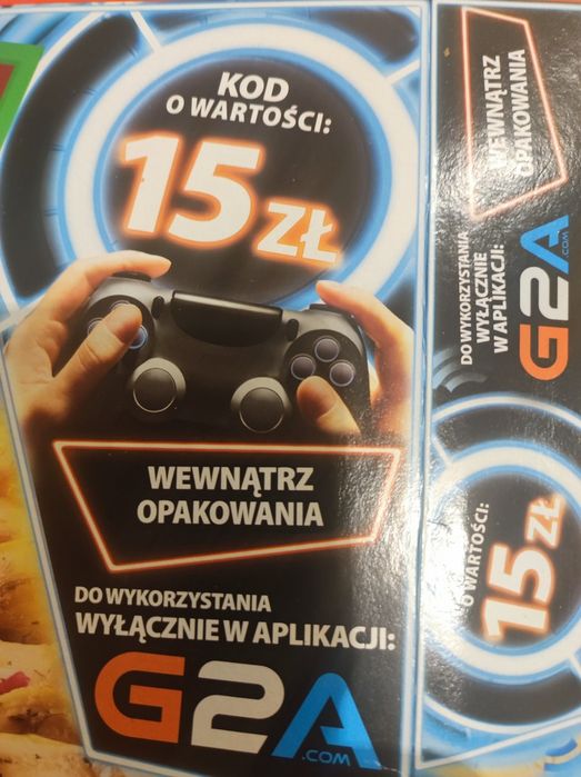 G2A kod 15 zl, do wykorzystania w aplikacji
