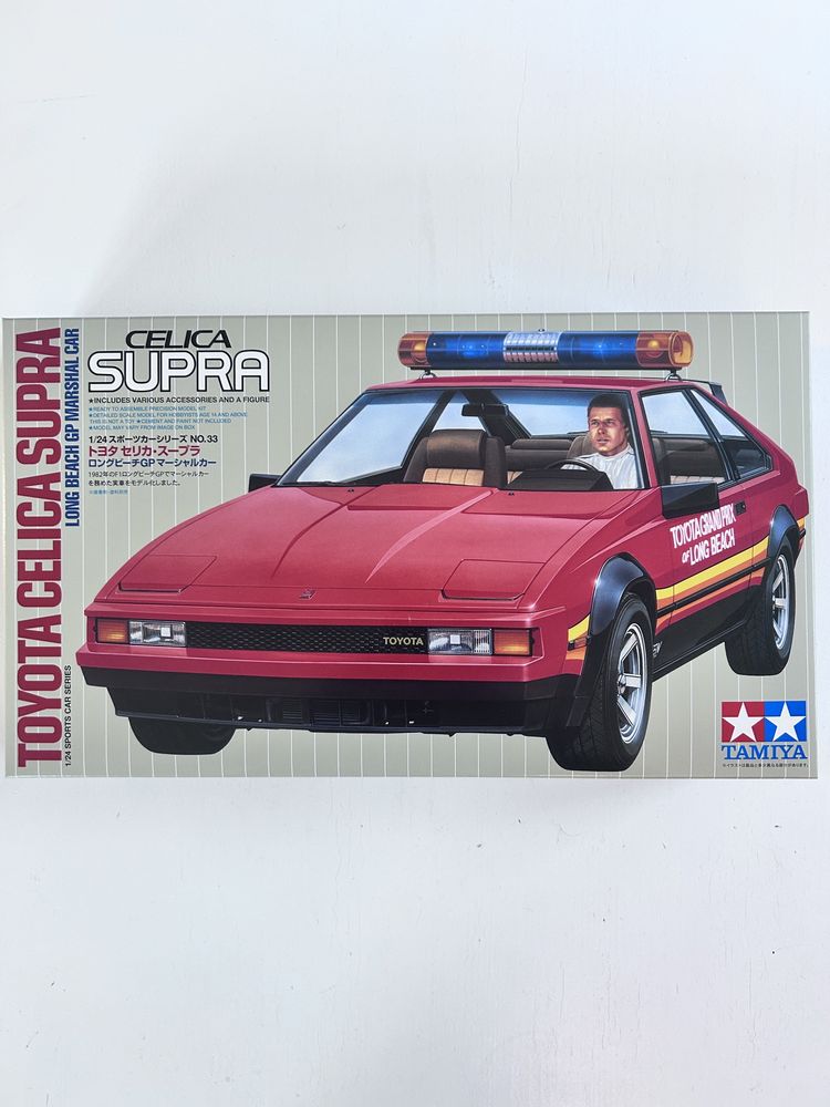 Samochód Toyota Celica Supra model Tamiya 24033
