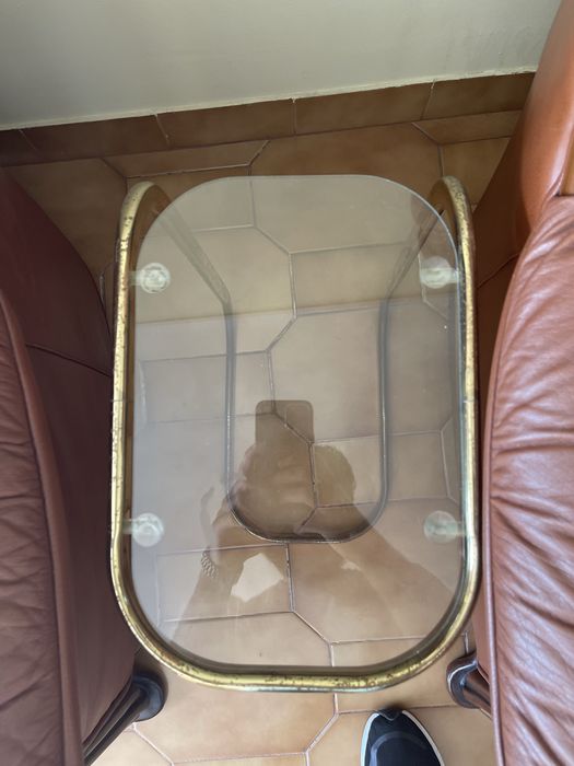 Mesa de Apoio de Vidro