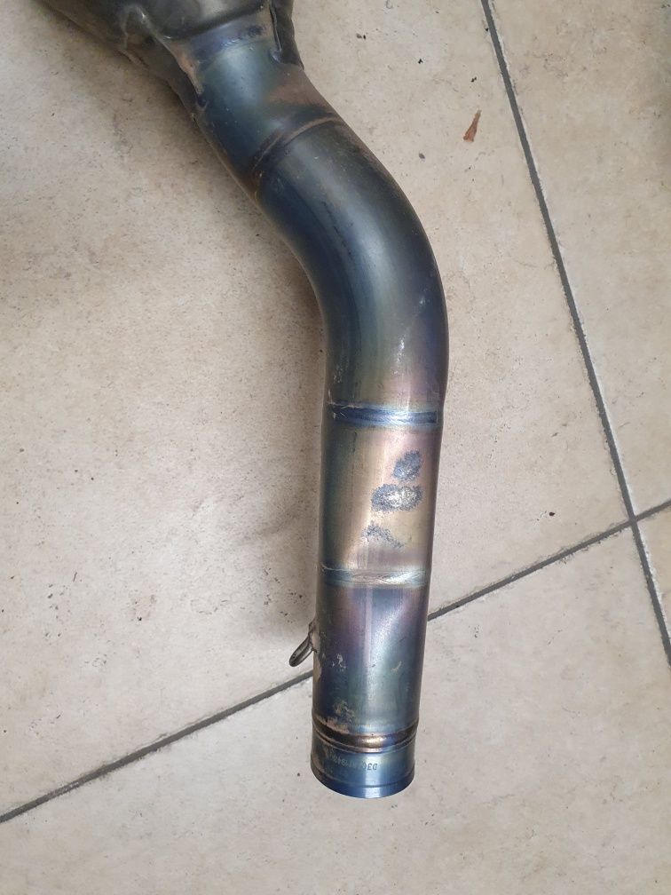 Tłumik Akrapovic kolanko Ktm Sxf Sx Exc układ wydechowy