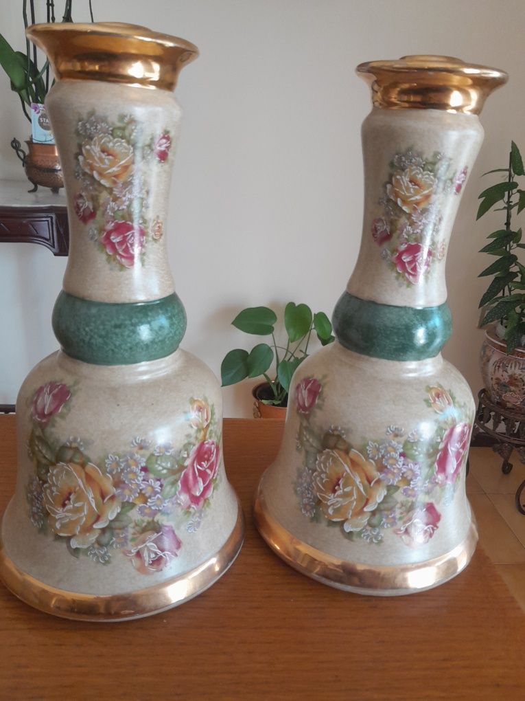 Peças porcelana pintada a mão