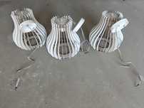 Lampy sufitowe - zestaw 3 sztuki