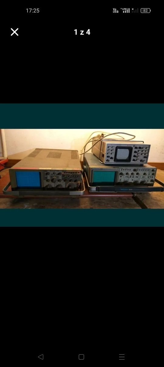Oscyloskopy oscyloskop lampa UV UNITRA tektronix