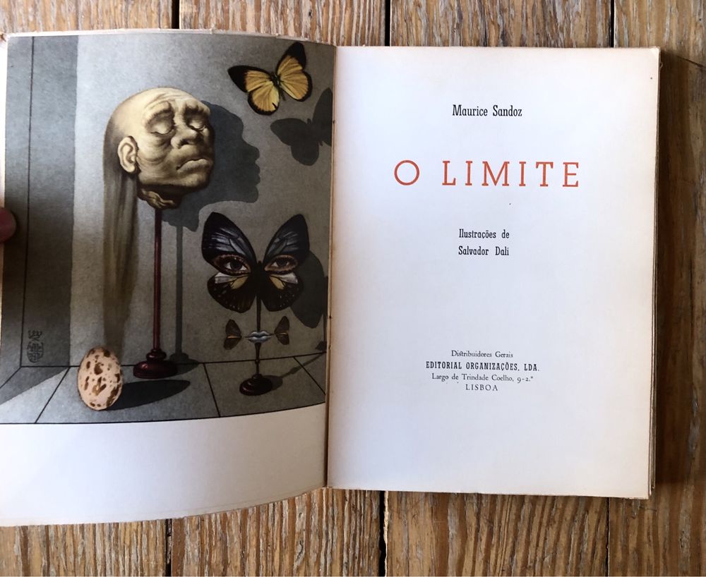 Maurice Sandoz - O Limite (com ilustrações de Salvador Dali)