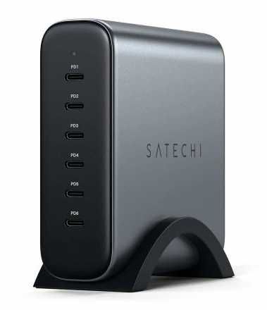 Ładowarka sieciowa SATECHI 6 portów USB-C 200W - METRO CENTRUM