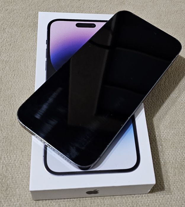 Iphone 14 Pro Max 256GB Deep Purple - stan bardzo dobry 100% sprawny