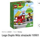 Klocki Lego Duplo Wóz strażacki i kot stan idealny
