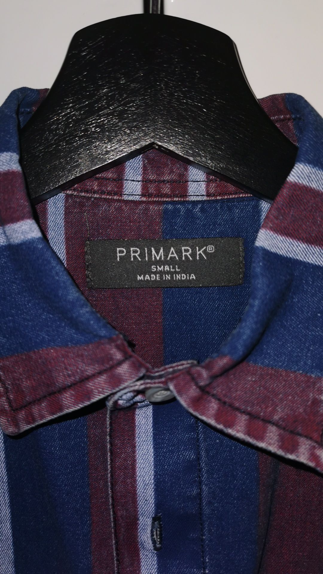 Camisa de Ganga e Manga Comprida Primark Tamanho S