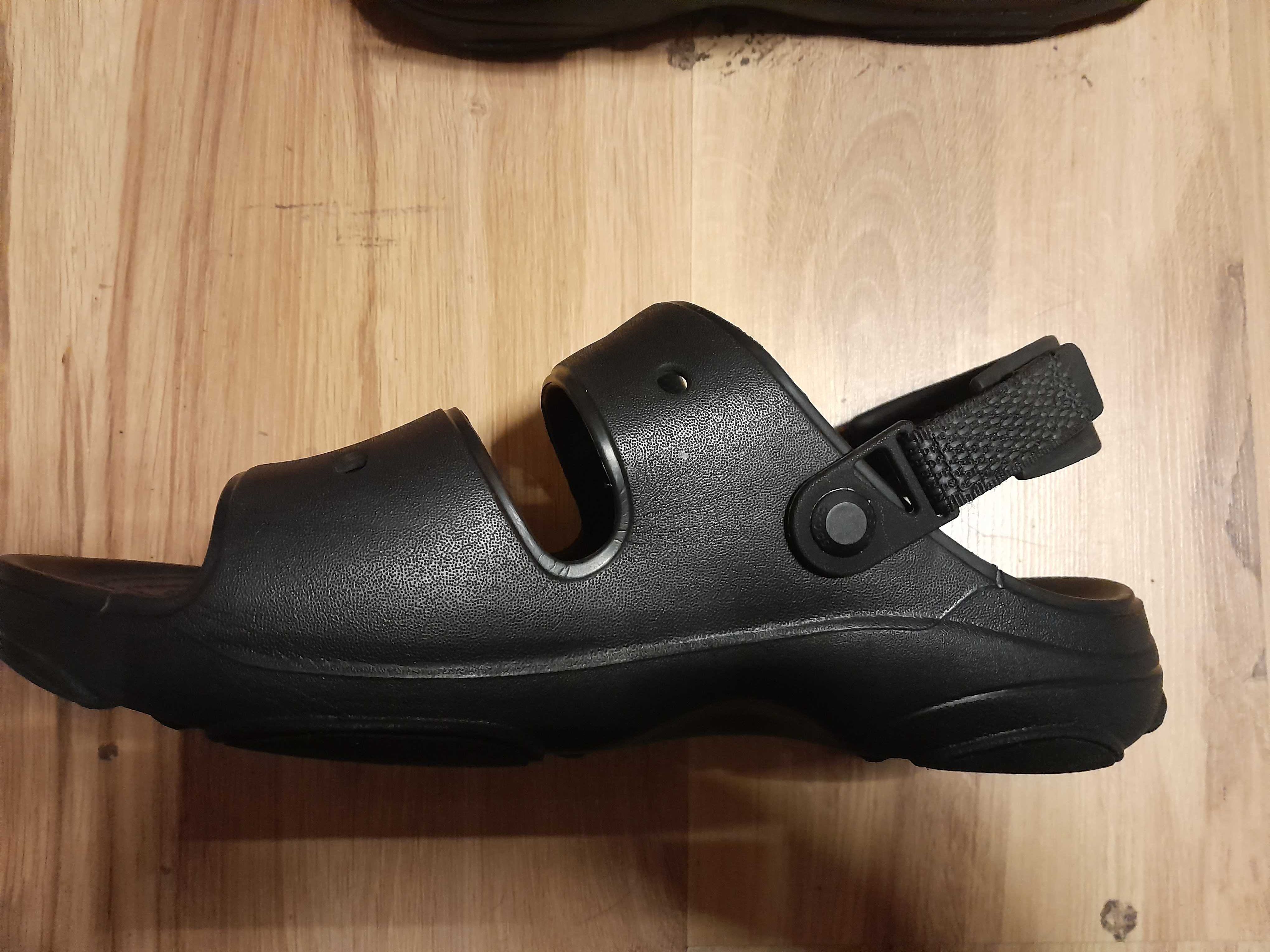 Klapki crocs czarne 43 Nowe