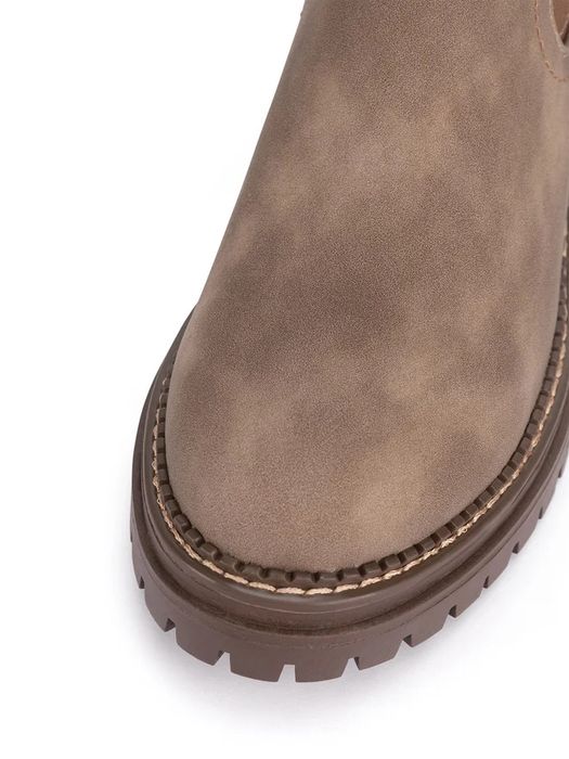 Челсі нубук Clara Barson коричневі шоколадні черевики