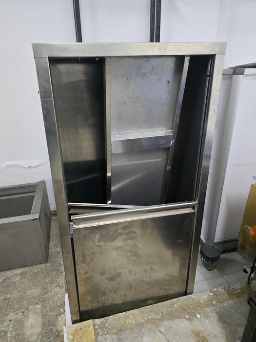 Módulo de Bancada Industrial em Aço Inoxidável