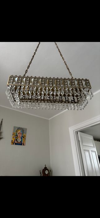 Люстра кришталева