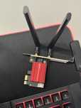 Karta sieciowa WiFi 5 PCIe bluetooth radiator