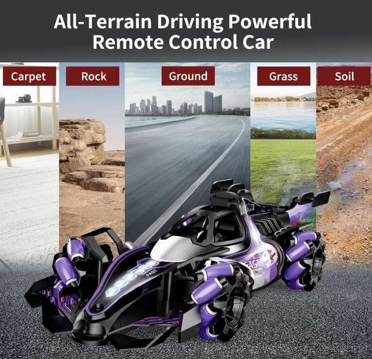 ТОП 25! Гоночна дріфт машинка 4х4 радіокерована,датчікЖестівСпецефекти