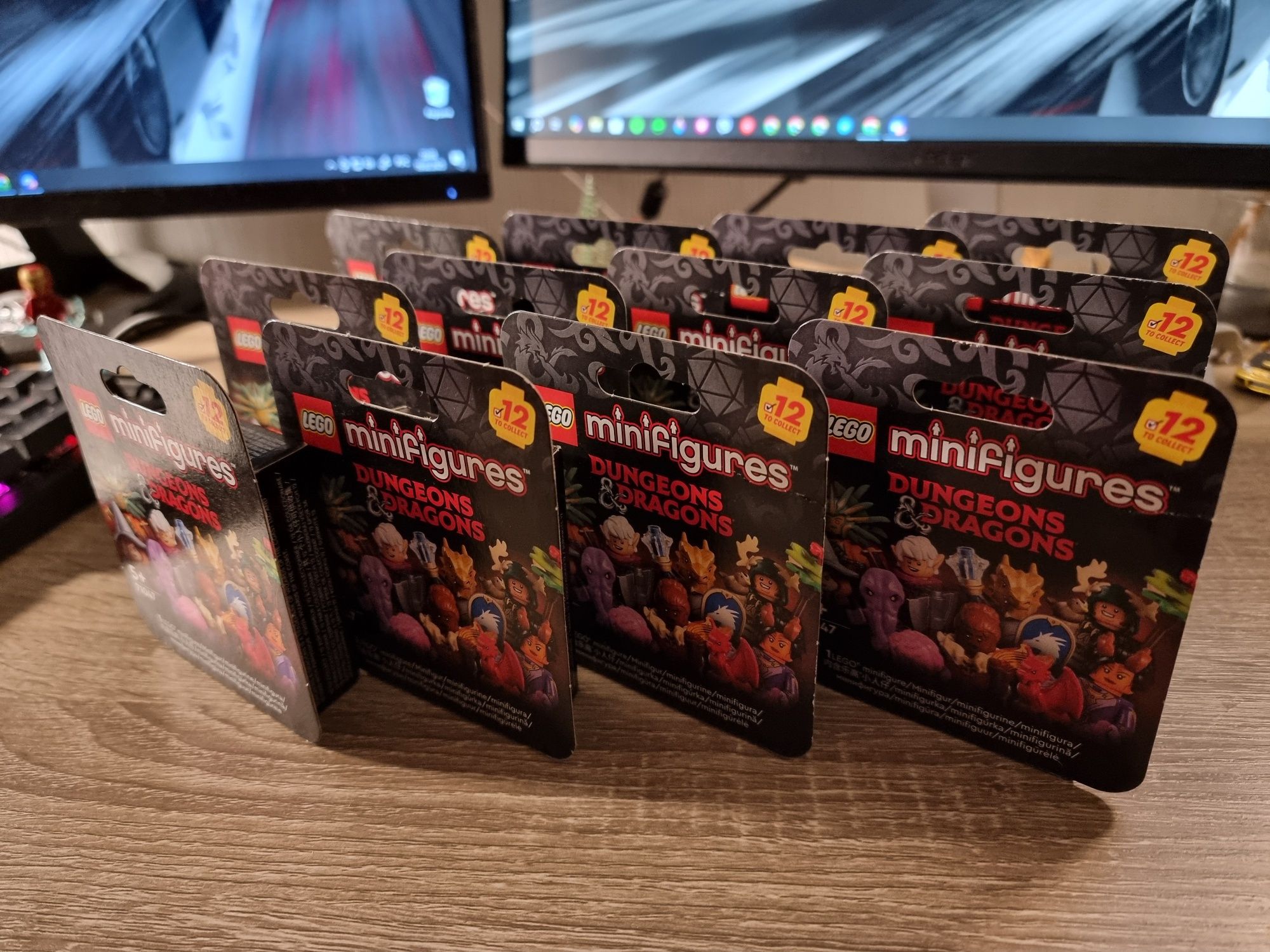 Lego 71047 Minifigures Dungeons & Dragons series new полная коллекция