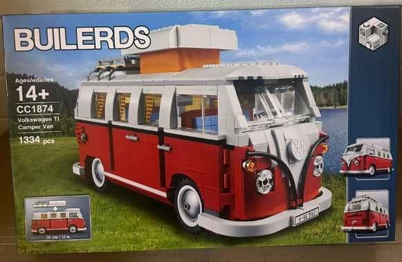 Конструктор Creator Expert Volkswagen T1 сумісний з Lego 1334 деталі