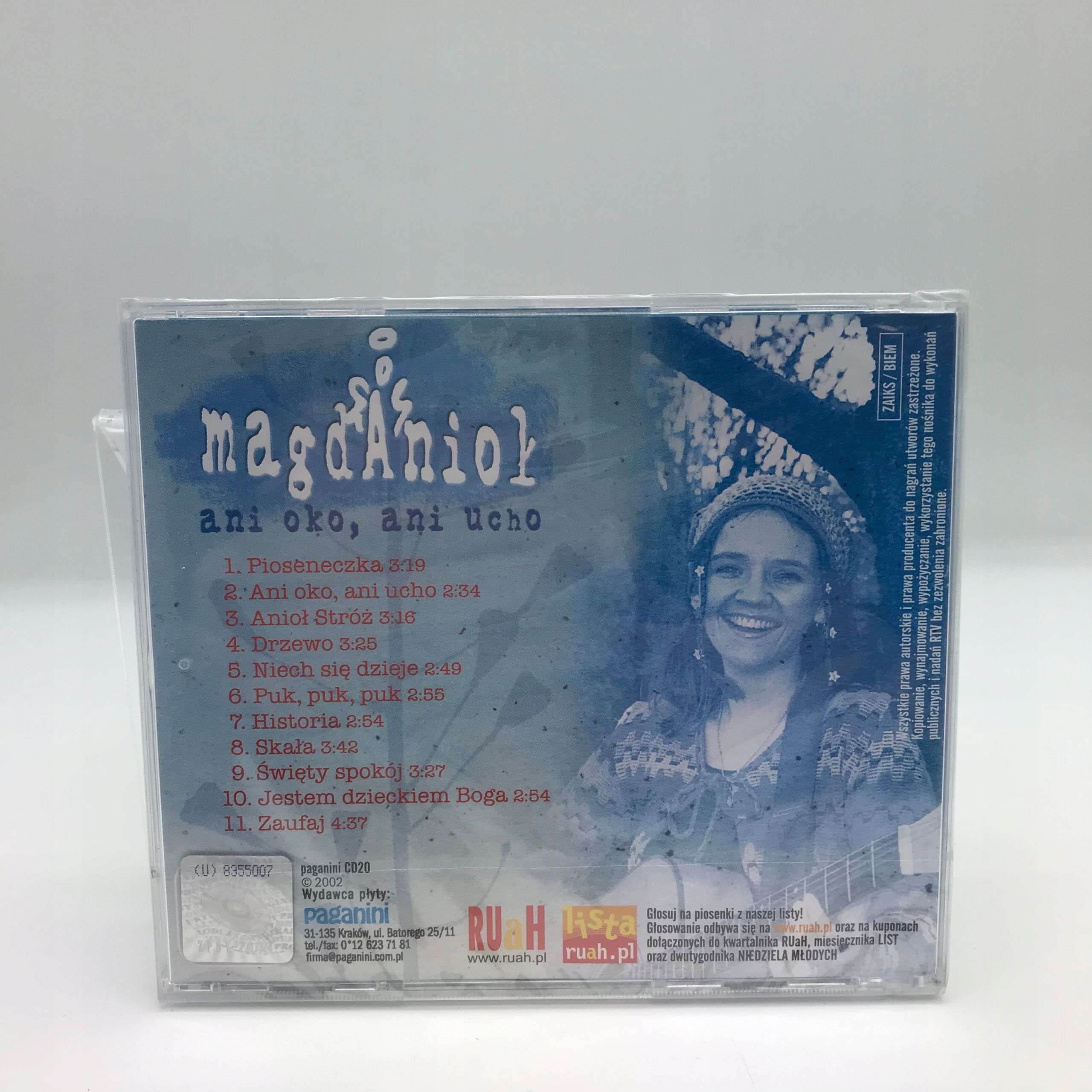 cd - magda anioł - ani oko, ani ucho