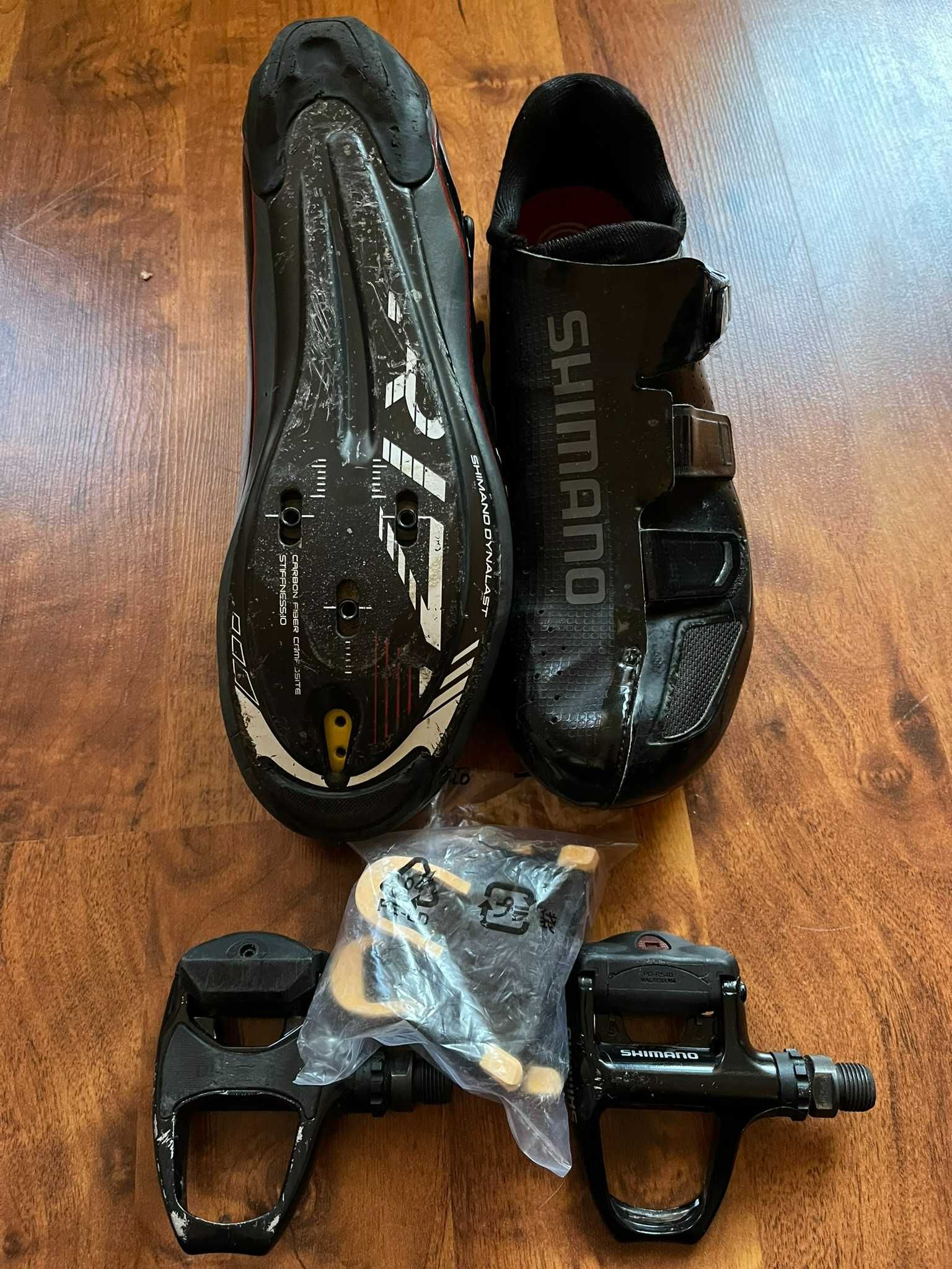 Buty rowerowe SPD SL Shimano R171 Carbon rozmiar 44