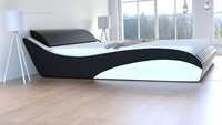 Łóżko z pojemnikiem i materacem Lux Premium 180x200