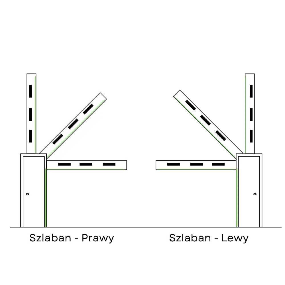 Szlaban parkingowy Elektrobim GUARD-2 ramię 5 metrów LED