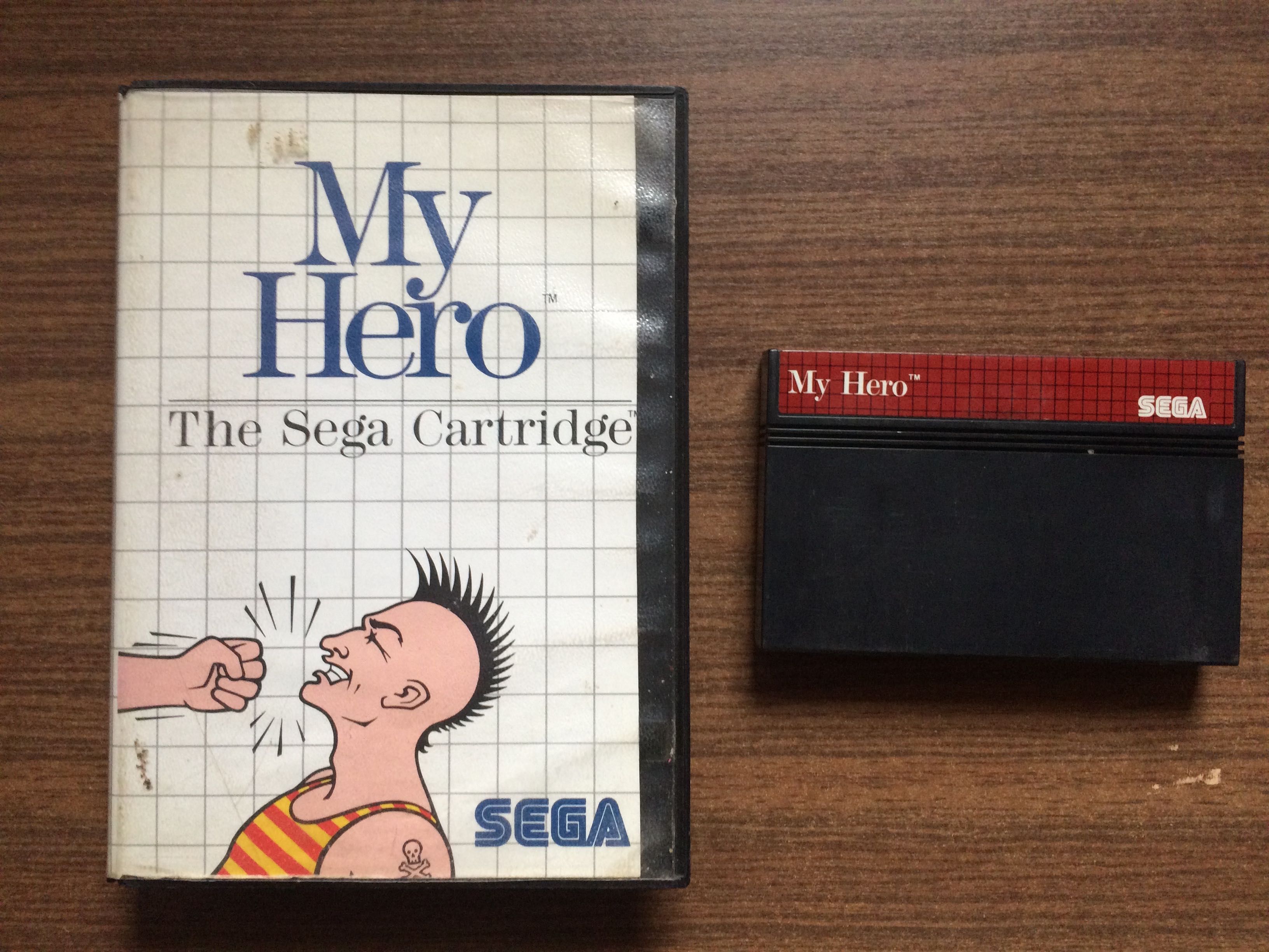 Игра на Sega Master System "My Hero" (PAL)