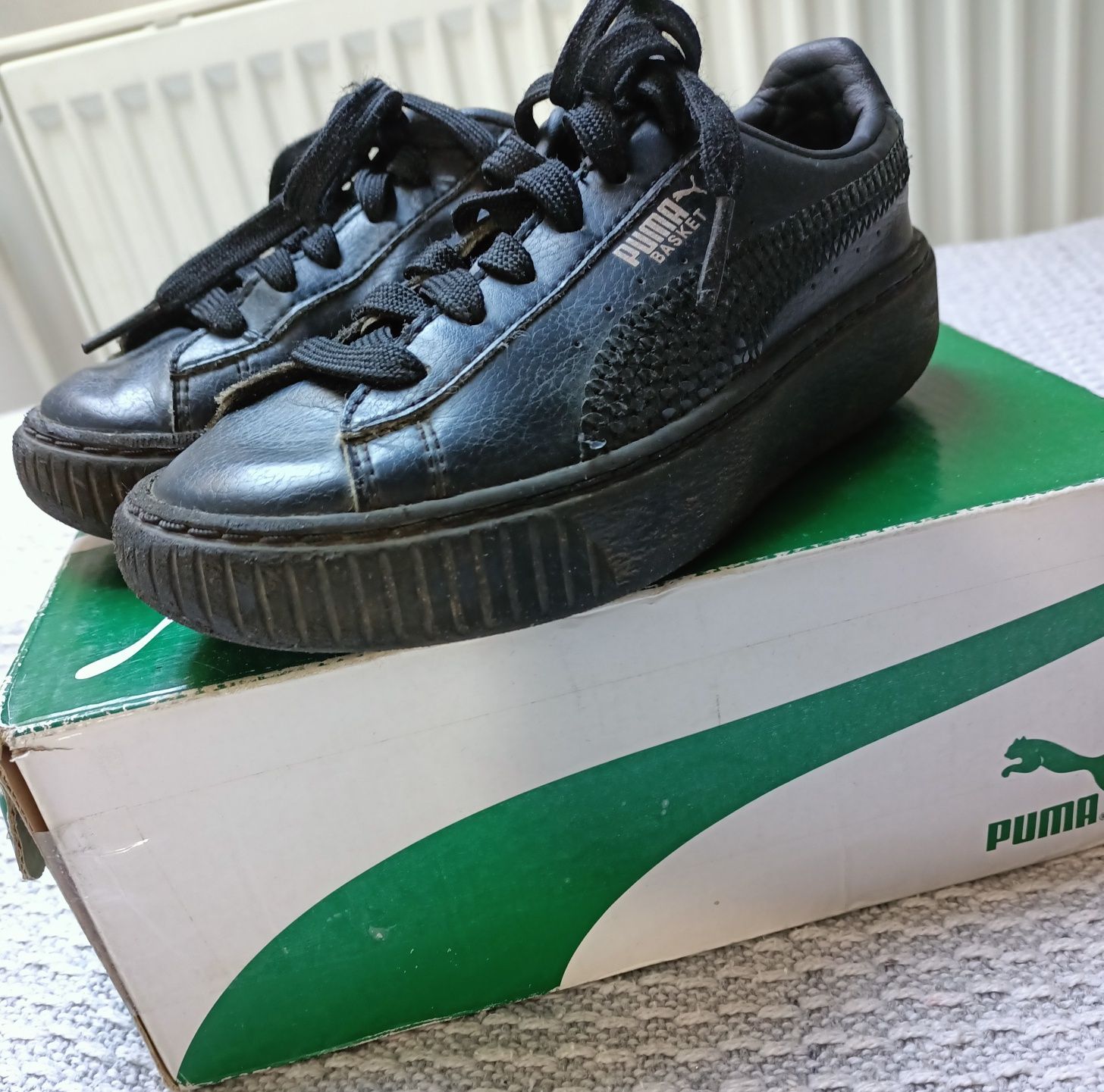 Dziewczęce buty Puma Basket r.28