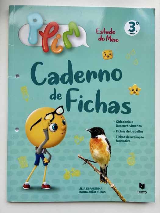 Caderno de fichas 3 ano (estudo do meio + matematica)