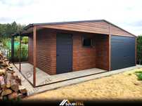 Garaż blaszany 6x5 6x5,80 6x6 PRODUCENT seria Premium Line