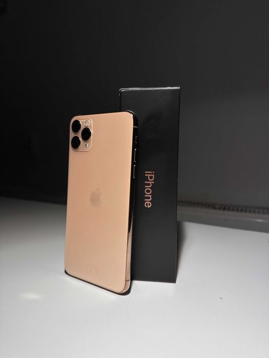 IPHONE 11 PRO MAX 512 GB gold stan idealny
