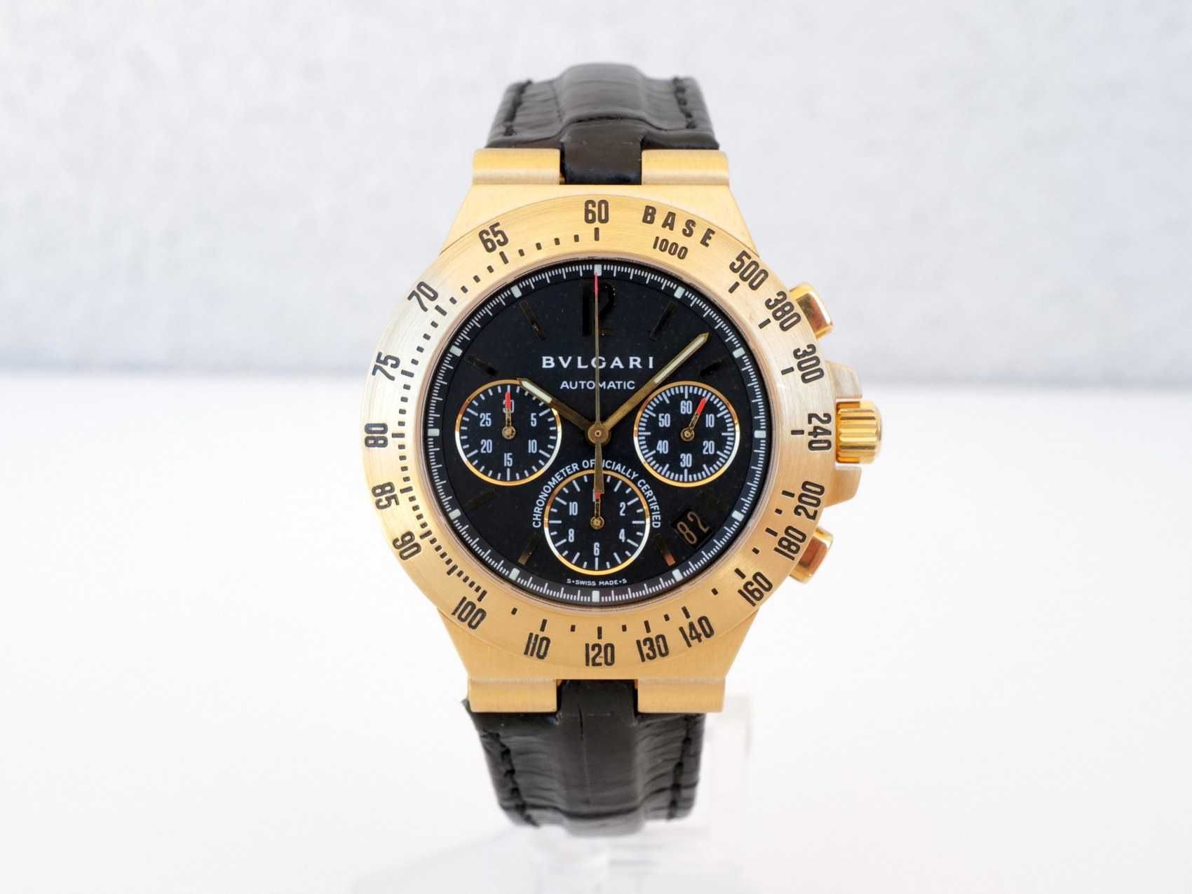 Bulgari Diagono 18K Yellow Gold 40mm