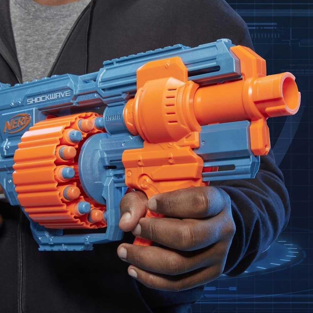 Wyrzutnia ze strzałami Hasbro Elite 2.0 67 cm niebieska