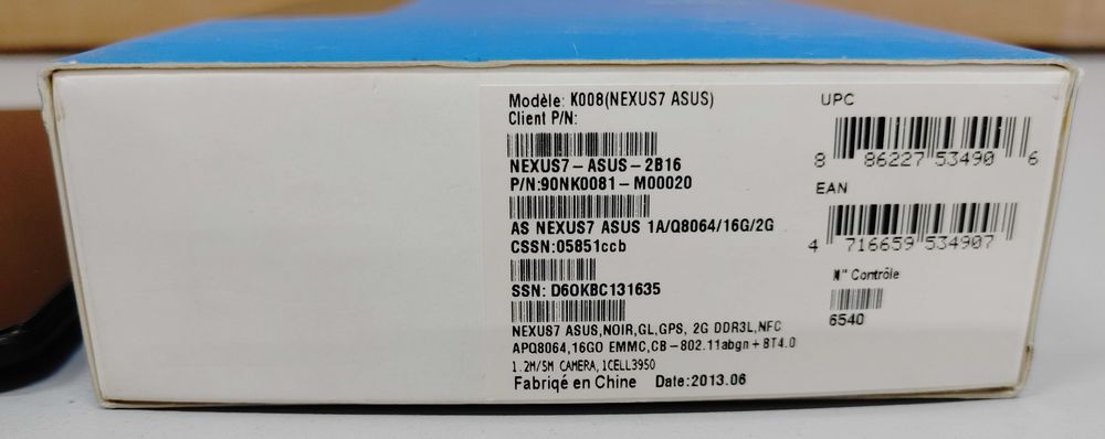 Планшет Google Nexus 7 2013 2/16