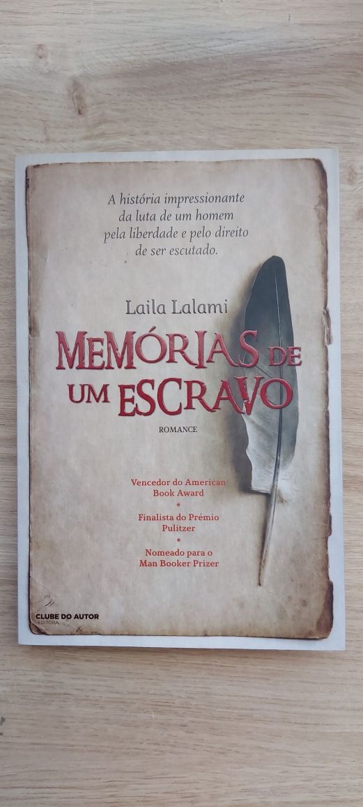 Livro "Memórias de um escravo" de Laila Lalami, Novo! Portes Grátis!