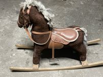 Cavalo de brincar brinquedo vintage