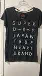 OKAZJA Superdry T-shirt czarny unisex M nadruk Japan True Heart Brand
