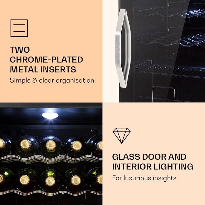Nowa Chłodziarka Lodówka na napoje piwo wino Klarstein Beersafe XL 60L