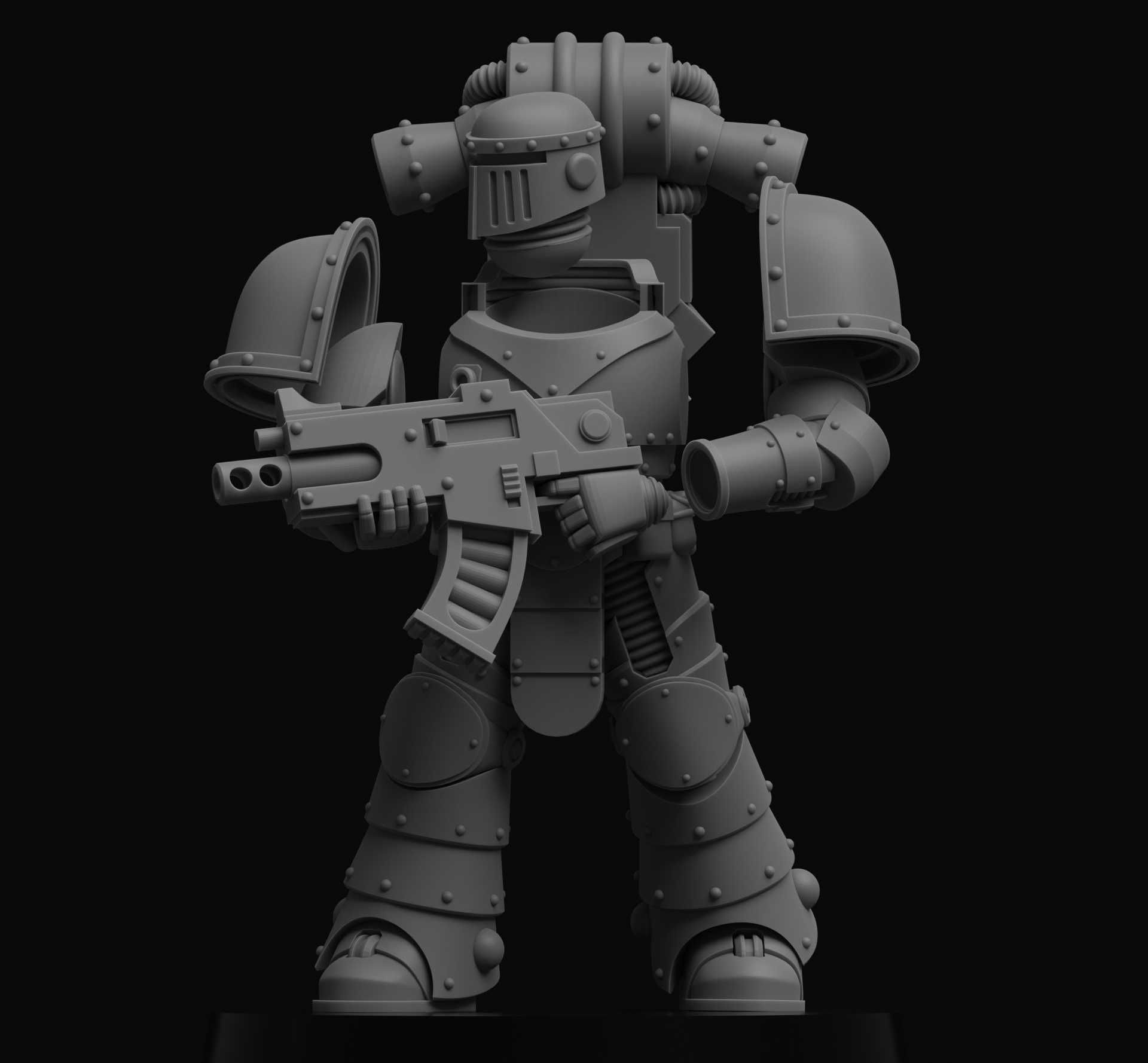 Warhammer Heresy 30K  marine MK - II