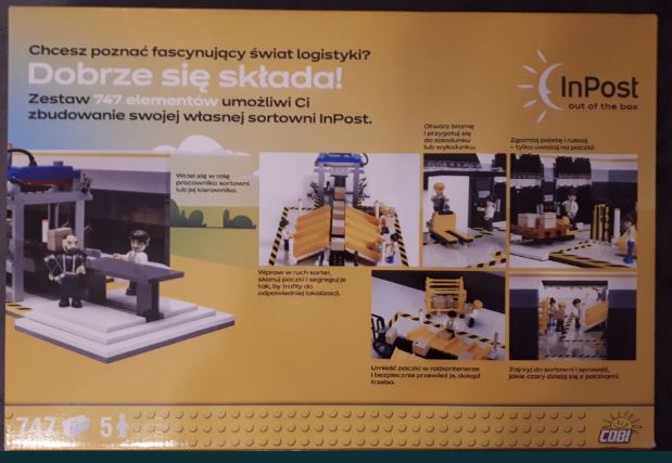 Klocki Cobi 1326 Sortownia InPost