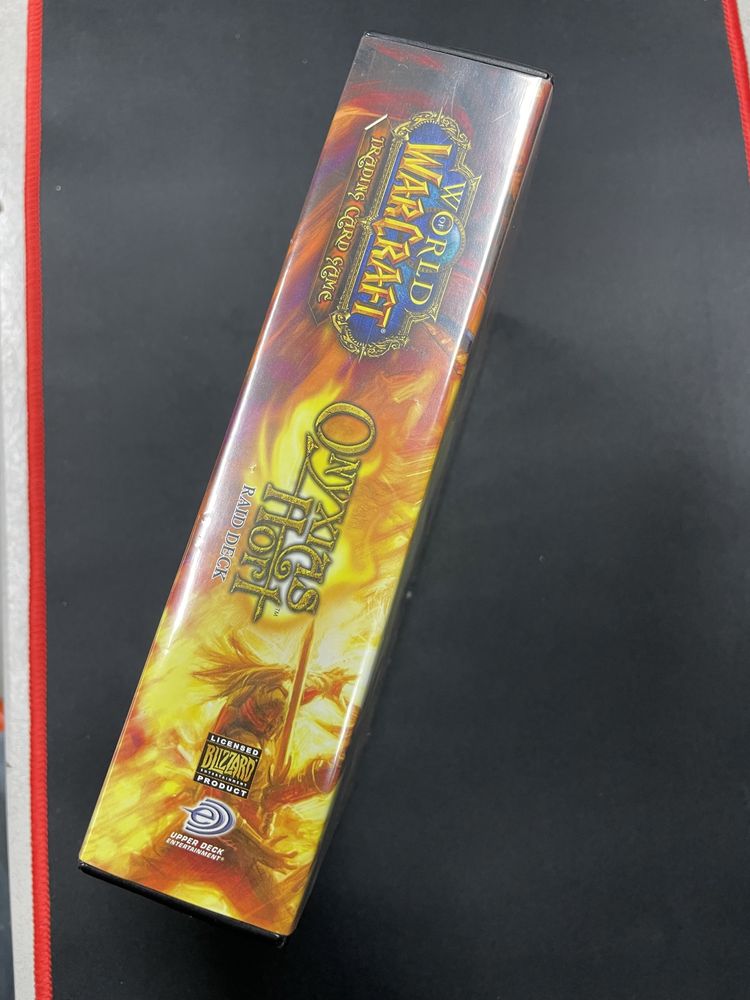 World of Warcraft pudełko do gry karcianej Onyxias Lair