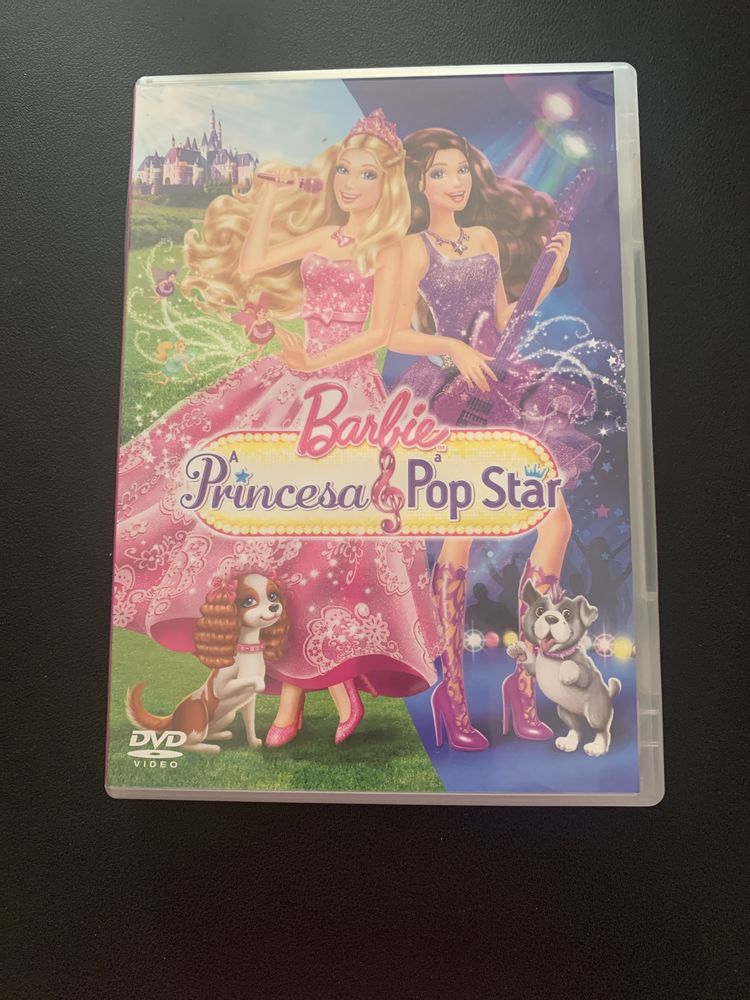 DVD da Barbie A Princesa Pop Star