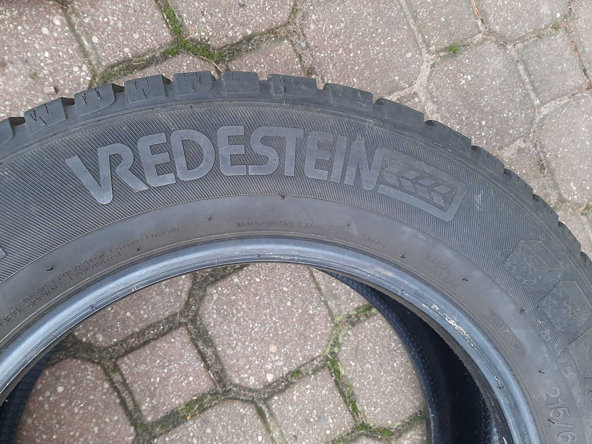 4x Opony zimowe 215/65R16C Vredestein ComTrac Winter 8-8,5mm