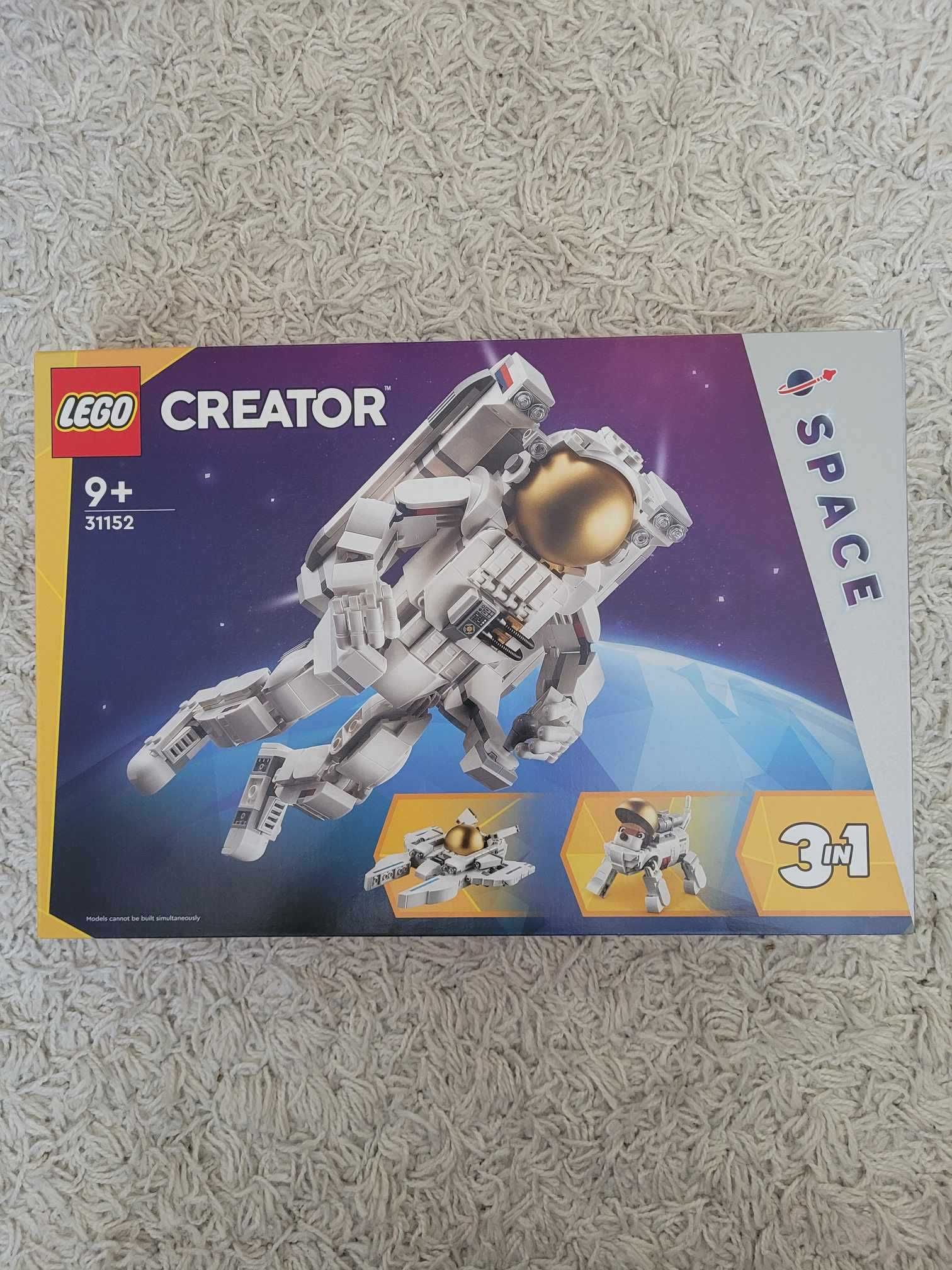 Zestaw LEGO Creator 31152 Astronauta 3 w 1 (nowy, tanio, okazja)