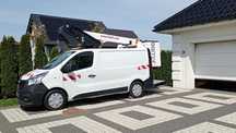 Renault Trafic Sprzedam Zamienię Renault Traffic Podnośnik Koszowy Klubb K21 Zwyżka Zamiana na inny sprzęt chętnie budowlany lub cieżarowy