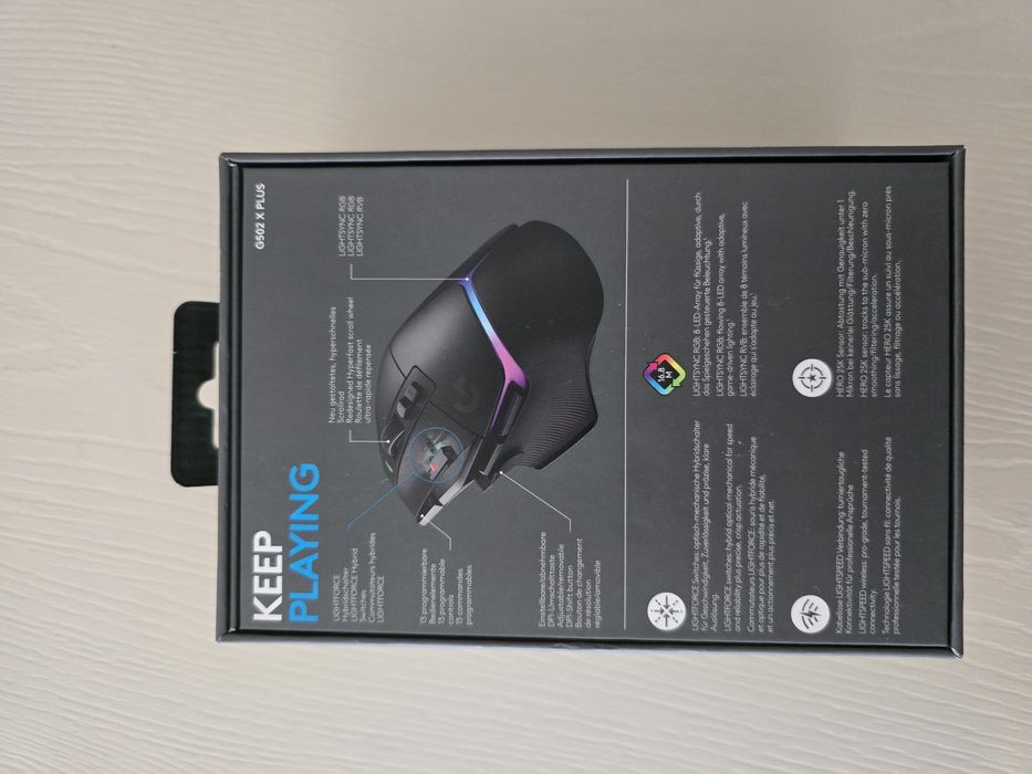 Logitech G502 X Plus
