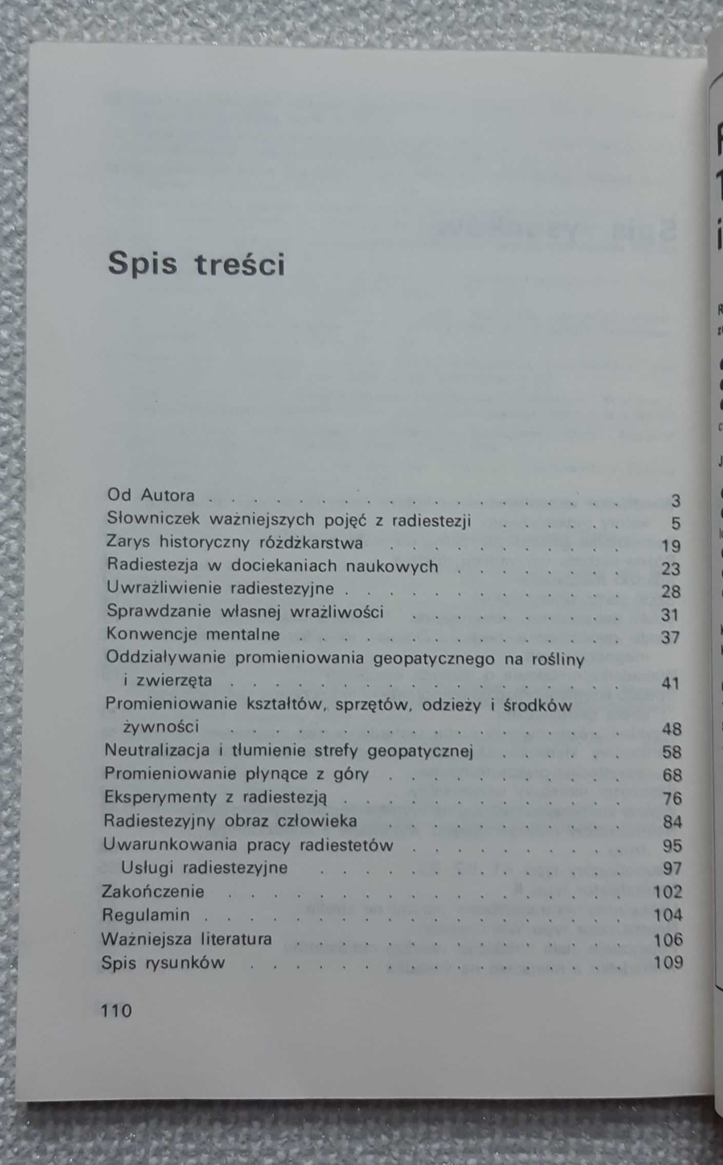 Książka "ABC radiestezji" Januszewski