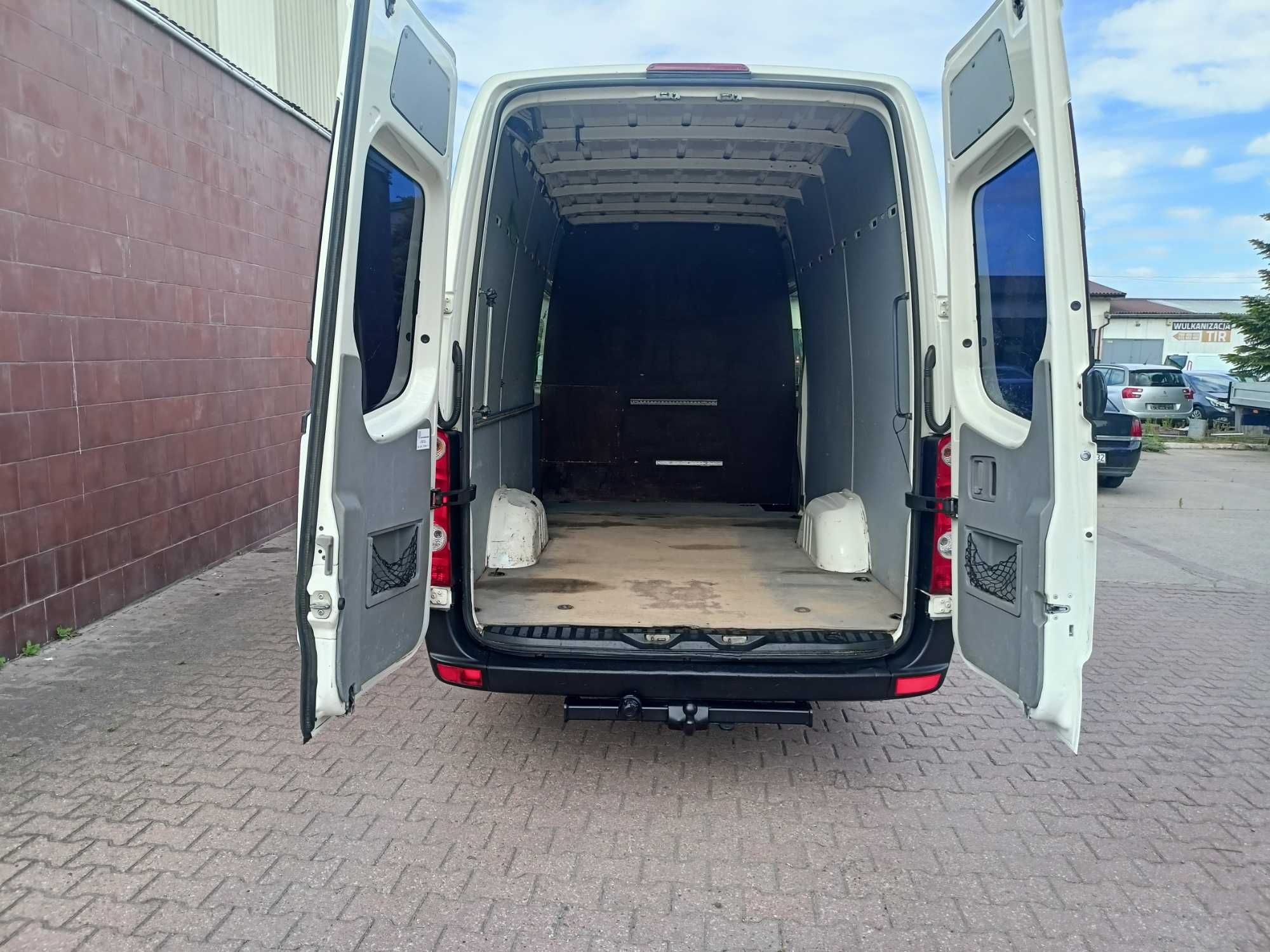 VW Crafter 2.5 TDI Maxi 6osobowy Brygadowka Klima Tempomat Sprowadzony