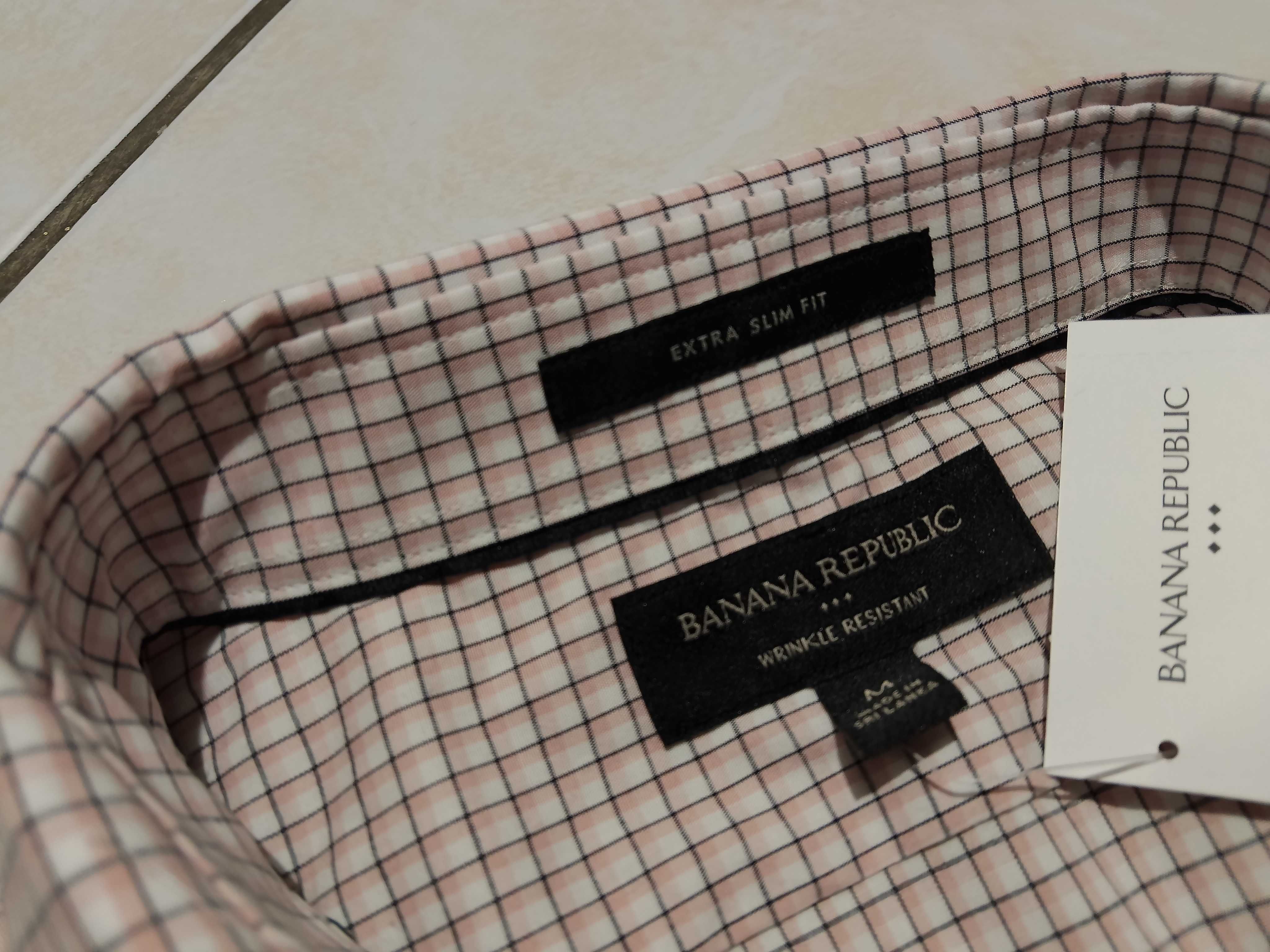 BANANA REPUBLIC USA - NOWA! z Metkami Koszula Męska rozmiar M