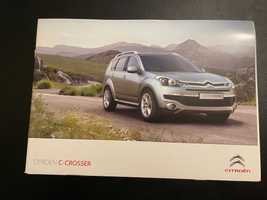 Katalog prospekt Citroen C-Crosser 2011 r. 16 stron